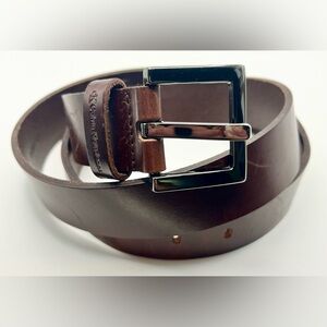 Calvin Klein Brown Leather Belt - XL